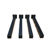 Mutfak Masası Profil Masa Ayağı - 1 Takım (4 Adet) / 6x6x68(h)cm - 2