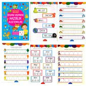 OKUL HAZIRLIK OYUNLARLA OKUMA YAZMA 4 KİTAP OKUL ÖNCESİ 1.SINIF - 3