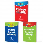 İLK ÖĞRETİM TÜRKÇE SÖZLÜK ATASÖZLERİ YAZIM İMLA KLAVUZU 3 KİTAP - 2