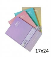 GIPTA 17X24 160YP SERT KAPAK KARELİ DEFTER 3049 - 1