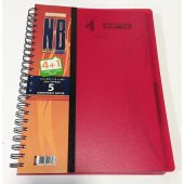 GIPTA NB 4+1 200 YAPRAK SİPRALLİ AYRAÇLI DEFTER - 1