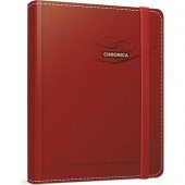 GIPTA CHRONICA 14X20 40YP ÇİZGİLİ LASTİKLİ SERT KAPAT DEFTER - 1
