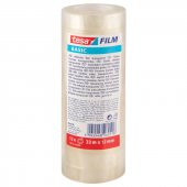 TESA BASİC FİLM ŞEFFAF İZOLE BANT (12 ADET) 58552 - 1