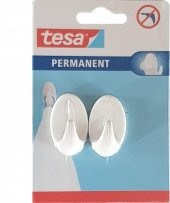 TESA (ALMAN MARKASI) BEYAZ 2li KENDİNDEN YAPIŞKANLI ASKILIK 66602 - 1
