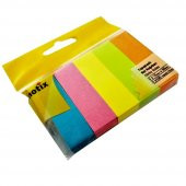umix PAGE MARKER 5 RENK KAĞIT 15X50 MM (KALİTELİ) KALIN - 2