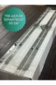 İTO KİLİT 80cm Ispnayolet Pimapen Kapı Pencere Kilidi Ispanyoleti /2 Adet - 3