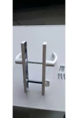 Van Aks Meşe Yapı KAPI KOL PVC WC İÇİN BEYAZ - 1
