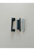 AZRAYAPI Antrasit Gri 95 Mm Pvc Pimapen Kapı Menteşesi (5 ADET) - 3