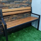 Bahçe Bank Ayağı Ahşap Oturma Bankı Bahçe Bankı - 2