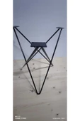 DEKOR “Yıldız” Sehpa Ayağı / Metal / Siyah - Çap 50cm - 4