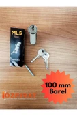 ÖZFIRAT PVC YAPI Pvc Pimapen Kapı Kilit Göbeği Barel 100mm Pirinç Anahtarlı - 3