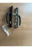 EVA PLAST Pvc Pimapen Plastik Kapı Kolu (ODA) Plastik Kapı Kolu / Antrasit 2 Adet - 2