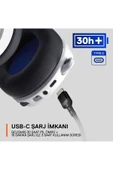 SteelSeries Arctis 7P+ PS5 Wireless Gaming Kulaklık-Kayıpsız 2,4GHz - PS 3D Audio Destekler - Beyaz - 4