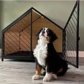 Hayvan Evi | Sevimli Dost Kulübesi | Ev Tipi Köpek Kulübesi - 1