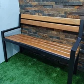 Bahçe Bank Ayağı Ahşap Oturma Bankı Bahçe Bankı - 1