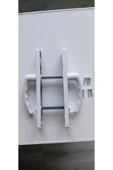 Van Aks Meşe Yapı KAPI KOL PVC WC İÇİN BEYAZ - 4