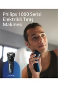 Philips 1000 Serisi  Tıraş Makinesi-Sıfır Tıraş,Su Geçirmez,Esnek Başlık S1134/00 - 2