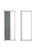 Akpen Akordeon Pileli Pilise Kapı Sineklik Beyaz, 90x210 cm Istenilen Ölçüde - 1