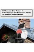 Urfakent 4g Solar Kamera Çift Kameralı Sim Kart Destekli Sirenli Güvenlik Kamerası(hafıza Kartı Dahildir) - 4
