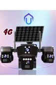 Urfakent 3 Kameralı 4G Solar Kamera Sim Kart İle Çalışan Güneş Enerjili Kamera - 3