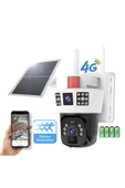 Urfakent 4G Solar Kamera Çift Kameralı Sim Kart İle Çalışan Güvenlik Kamerası(Hafıza Kartı Dahildir) - 2