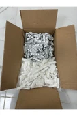 Urfakent 80mm Pratik Çelik Menteşe Beyaz 1 Koli (200ADET) - 2