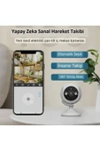 Urfakent Geniş Açılı 3mp Wifi Smart Kamera(Hafıza Kartı Dahildir) - 5