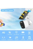 Urfakent Ubox 4G Şarjlı Ve Panelli Kullanılabilen Sabit Güvenlik Kamerası(Hafıza Kartı Dahildir) - 5