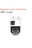 Urfakent İcsee 6 MP Çift Kameralı 36X Optik Zoom Büyük Kasalı PTZ Wifi Kamera(Hafıza Kartı Dahildir) - 2