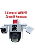 Urfakent 3 Kameralı PTZ Wİfi Kamera - 1