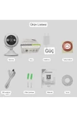 Urfakent Geniş Açılı 3mp Wifi Smart Kamera(Hafıza Kartı Dahildir) - 4