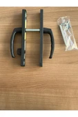 EVA PLAST Pvc Pimapen Plastik Kapı Kolu Balkon Plastik Kapı Kolu / Antrasit 4 Adet - 3