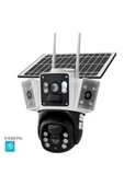 Urfakent 4G Solar Kamera Çift Kameralı Extra Led Aydınlatmalı Sim Kart Destekli Solar Kamera - 1