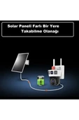 Urfakent 4G Solar Kamera Çift Kameralı Sim Kart İle Çalışan Güvenlik Kamerası(Hafıza Kartı Dahildir) - 5