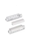 ÖZFIRAT PVC YAPI Pvc Pimapen Kapı Pencere Pratik Çelik Menteşe 80mm Beyaz (10 ADET) Vidalar Dahil - 4