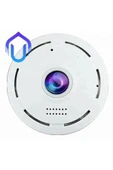 Urfakent V380 360 Görüşlü Smart Wifi Kamera İç Mekan Ve Asansör Kamerası - 2