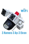 Urfakent 3 Kameralı PTZ Wİfi Kamera - 3