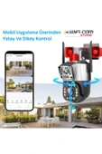 Urfakent IPC360 Çift Kameralı Sirenli Wifi Kamera(Hafıza Kartı Dahildir) - 3