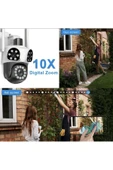 Urfakent P6Slite 3 Kameralı Wifi Smart Kamera(Hafıza Kartı Dahildir) - 6