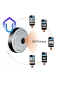 Urfakent V380 360 Görüşlü Smart Wifi Kamera İç Mekan Ve Asansör Kamerası - 3