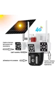 Urfakent 4G Solar Kamera Çift Kameralı Sim Kart İle Çalışan Güneş Enerjili Kamera(Hafıza Kartı Dahildir) - 2