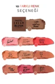 Pastel Cream Blush - Krem Allık 50 Brownie - 6
