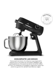 Karaca Multichef Artisan 7 lt 1800 W Siyah Döküm Stand Mikser - 1