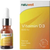 Natuwell Vıtamın D3 400 Iu 20 Ml Spr - 1