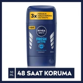 Nivea Men Fresh Active Stick Deodorant 50 ml - 1