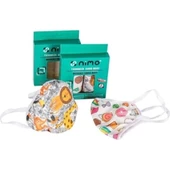 Nımo Maske Çocuk Desenli Kumas 50 Li Yıkanabilir - 1