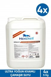 HENCHELL ULTRA YOĞUN KIVAMLI ÇAMAŞIR SUYU 4X5KG - 1