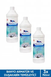 HENCHELL BANYO VE ARMATÜR TEMİZLEYİCİ KİREÇ ÇÖZÜCÜ 750ML X3 - 2