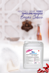 HENCHELL GENEL YÜZEY TEMİZLEME ULTRA BEYAZ SABUN 5L - 4