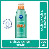 Nıvea Derma Skin Clear Sivilce Karşıtı Tonik 200 Ml - 1